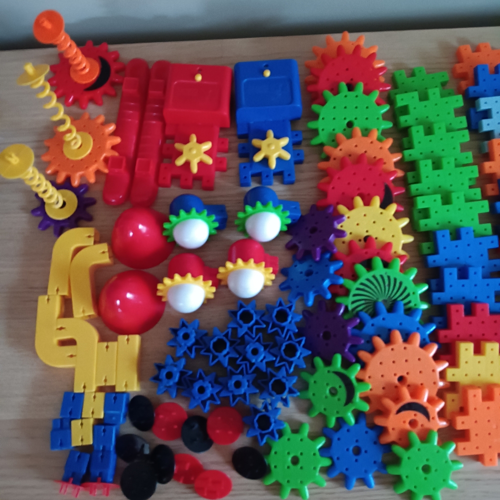 Techno Gears Educational Construction Building Blocks Toy STEM 113 Pcs - Picture 4 of 11
